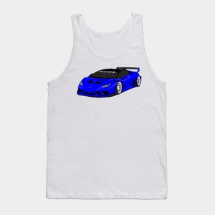 lamborghini huracan BLUE Tank Top